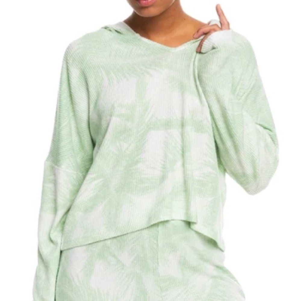 NWT Roxy Endless Daze Rib Pullover Hoodie S